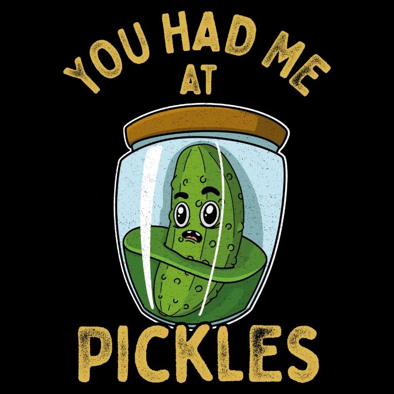 Pickles Cornichons Saying Fruit Vegan