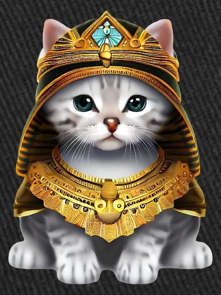 Chat pharaon égyptien