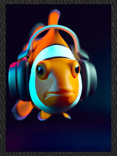 Clownfisch Kopfhörer