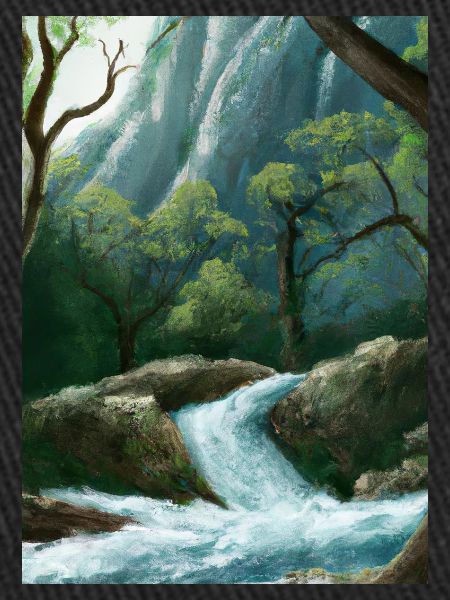 Forest River Wasserfall