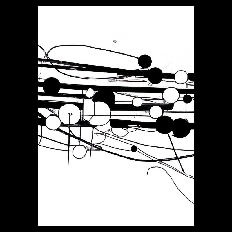 Linien und Punkte