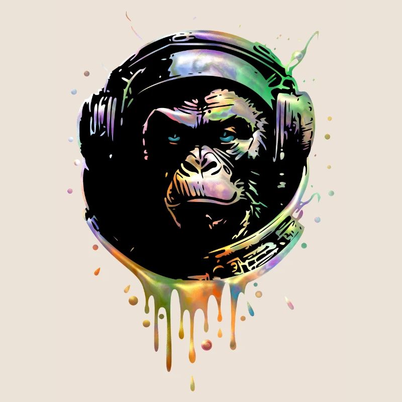 Singe Astronaute