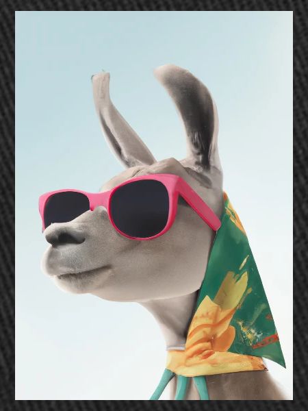 Ferienmode Lama