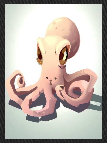 Niedlicher Oktopus