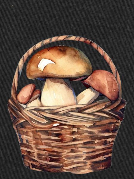 Cèpes dans un panier