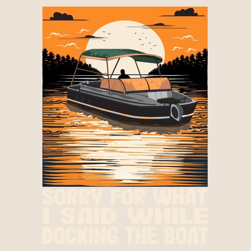 Désolé pour ce que j’ai dit en amarrant le bateau