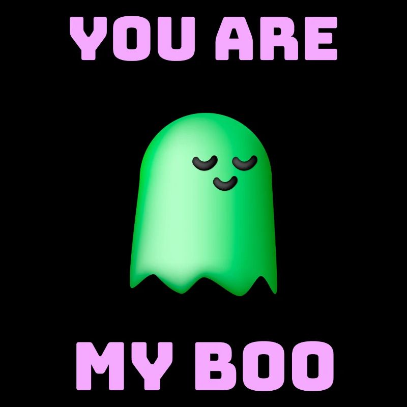 Du bist mein Boo Funny Halloween Ghost