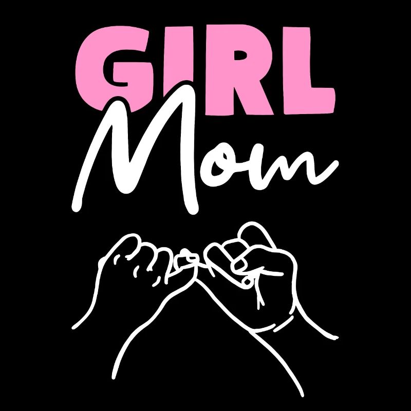 Girl Mom Mutter Tochter Mädchen Mama