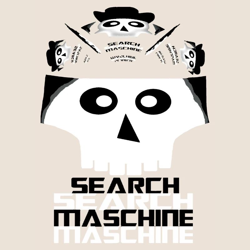 Skull Search Engine Logo Shirt Computer Science Design