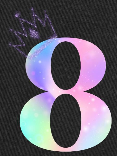 8th anniversary rainbow