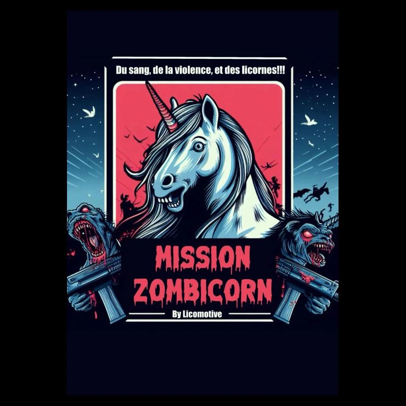 licorne zombie