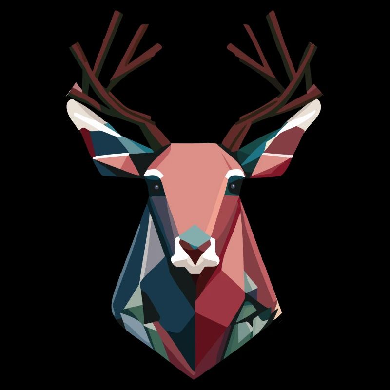 Geometric Deer