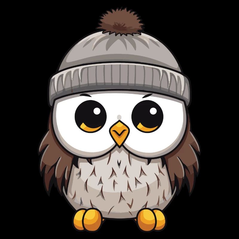 Owl Comic Winter Cozy