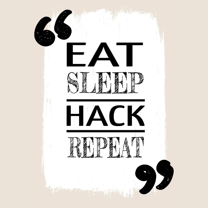 Idée cadeau Analyste Citation Heureuse Hacker Fingers