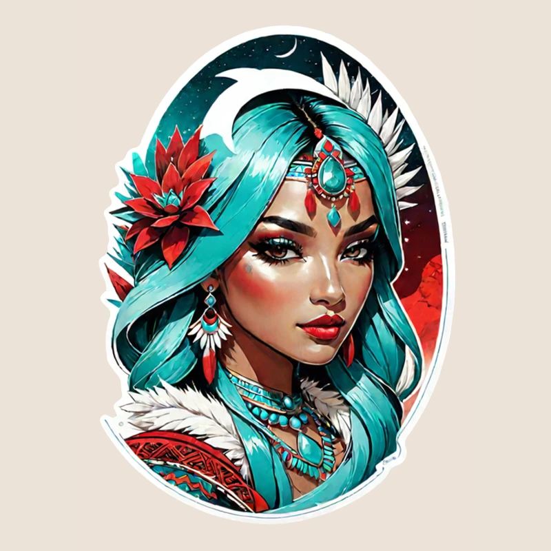 princesse indienne - aztek