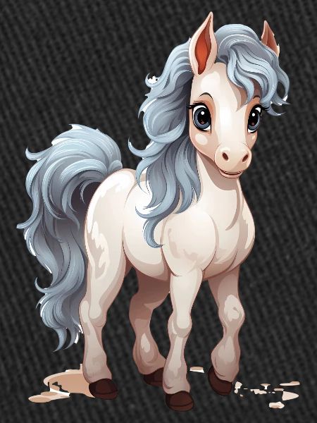 Bébé cheval mignon