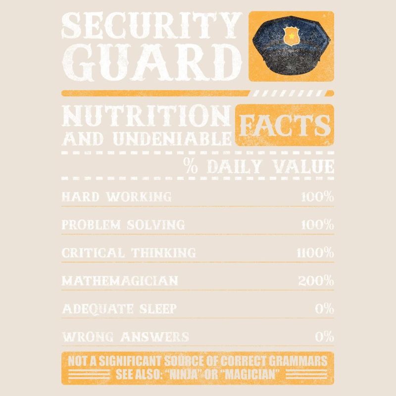 Protection de la sécurité Sarcasme Quart de nuit