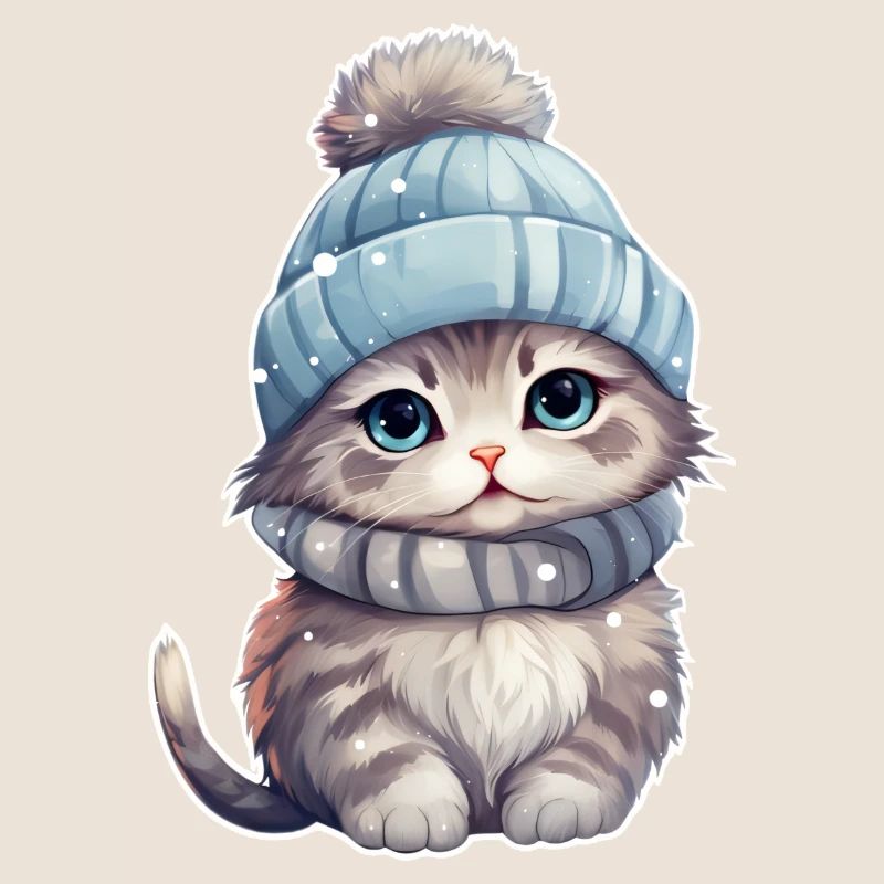 Chat d’hiver