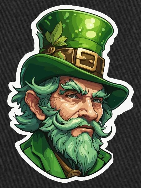 Leprechaun / Leprechaun / Vert / Gingembre / Irlande