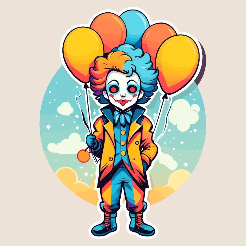 Dessin de clown