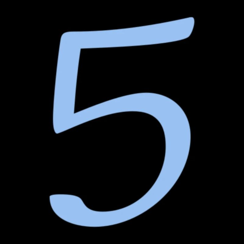 5. 5 YEARS. 5th ANNIVERSARY. 5 YEAR ANNIVERSARY. 5.