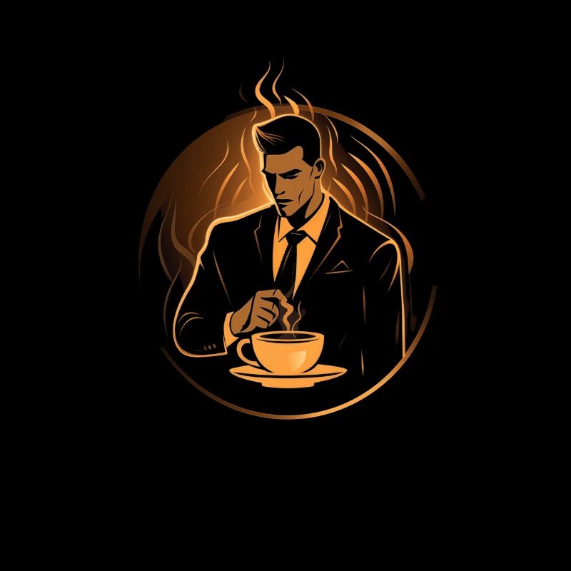 Coffee Work Hard Kaffee bei der Arbeit Motivation