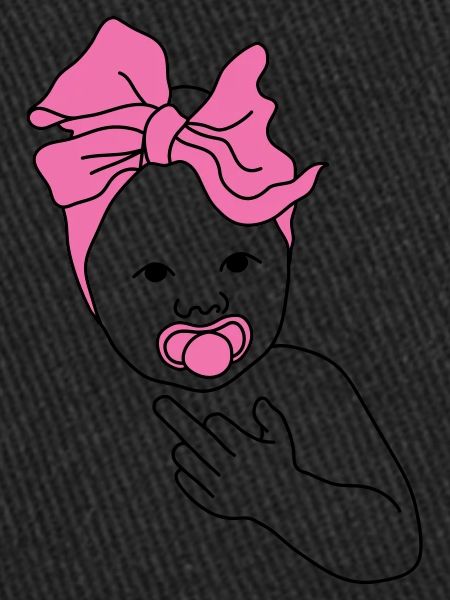 Majeur de bébé rose
