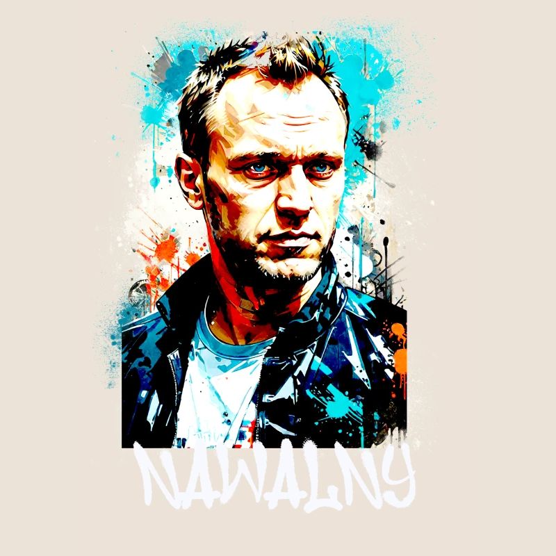 héros,navalny,graffiti,drapeau,russie