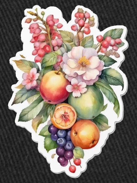 Fleurs et fruits