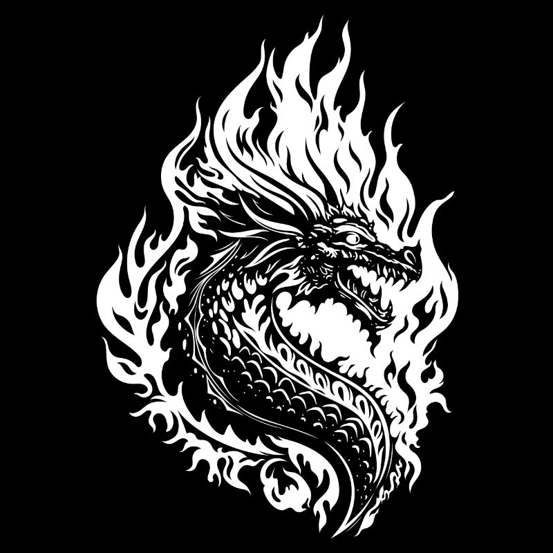 Drache Fantasy Feuerdrache