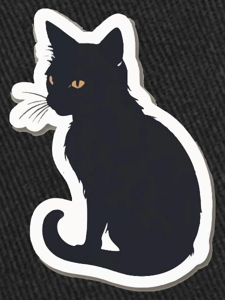Silhouette de chat