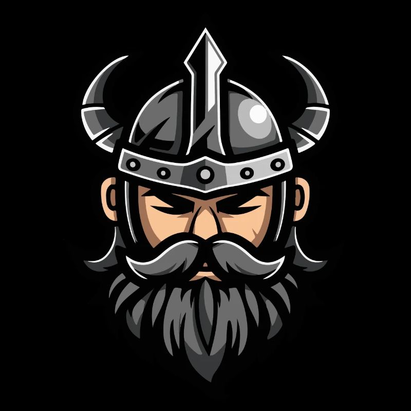 Wikinger Kopf Valhalla