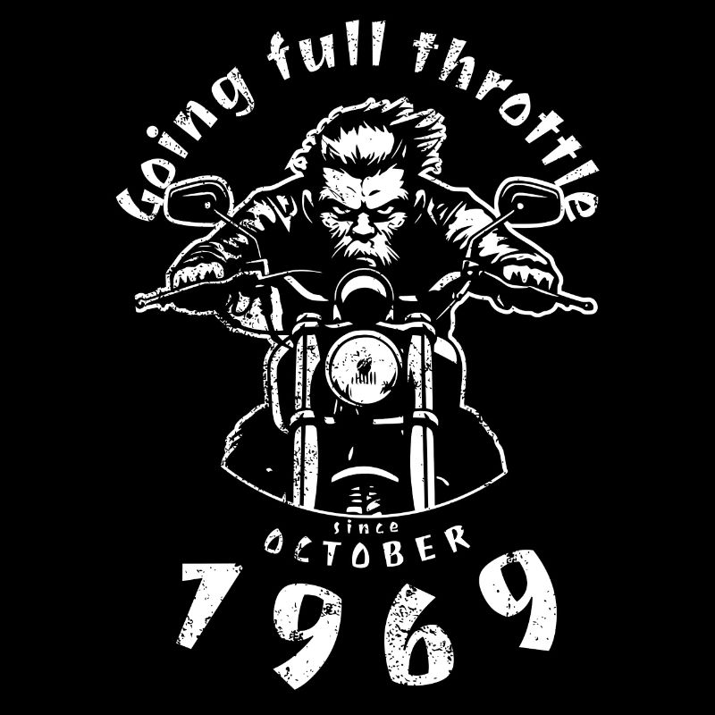 55. Geburtstag Going full throttle since 10/1969