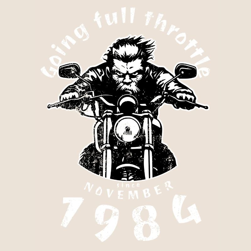 40. Geburtstag Going full throttle since 11/1984