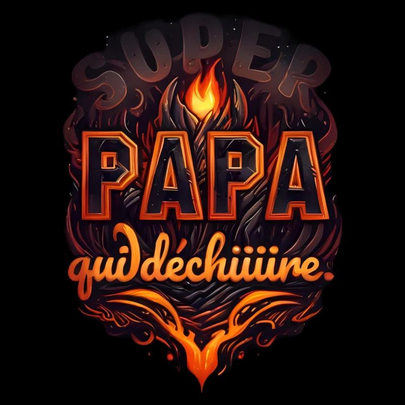 Super papa qui déchire.