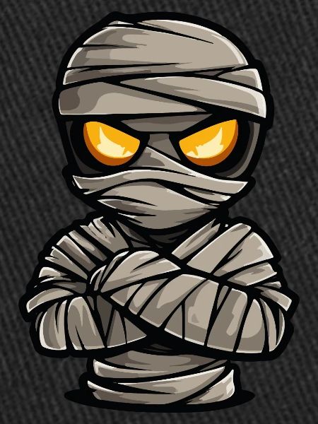 Mummy Halloween Comic