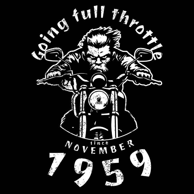 65. Birthday Going full throttle since 11/1959
