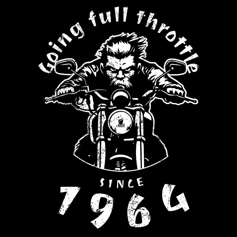 60. Geburtstag Going full throttle since 1964