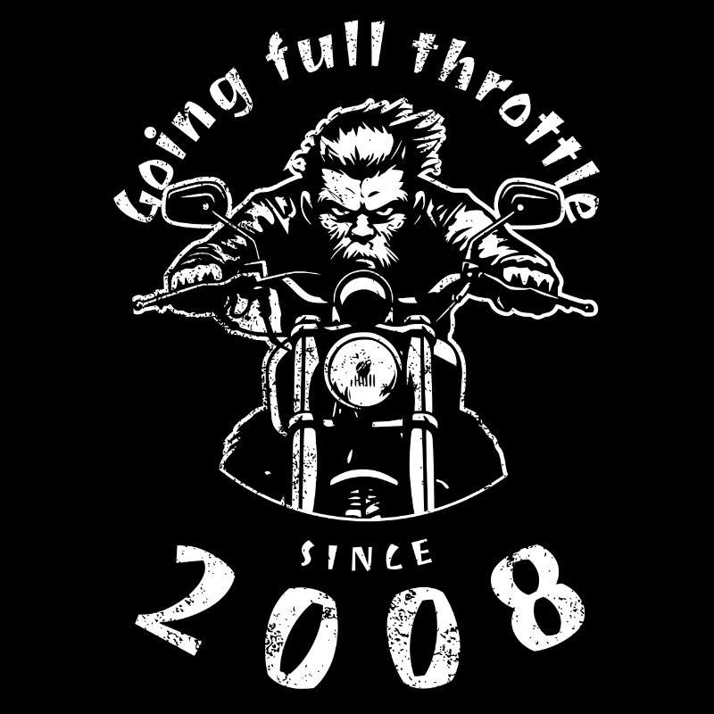 16. Geburtstag Going full throttle since 2008