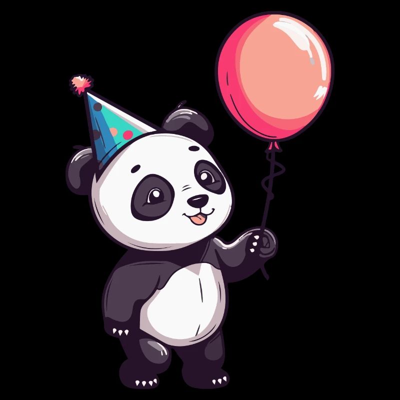 Panda Geburtstag Comic