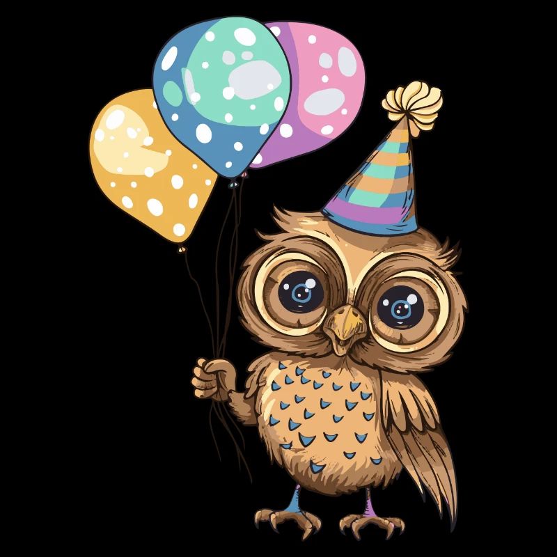 Eule Geburtstag Comic