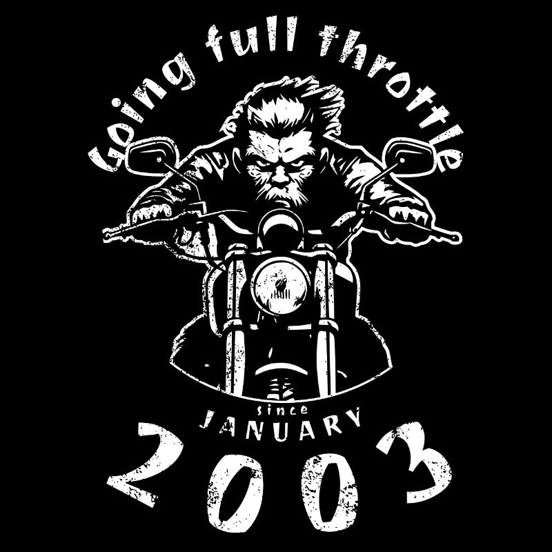 22. Geburtstag Going full throttle since 01/2003