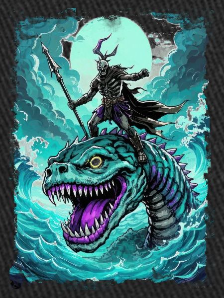 Skeletal Sea Monster