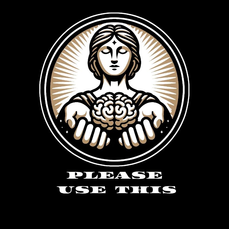 S’il vous plaît utilisez ceci - Stoic Goddess Brain Art