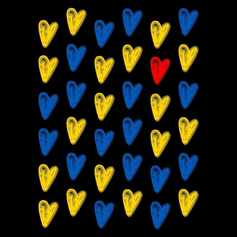 Dear hearts for Ukraine