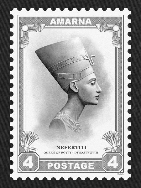 Nefertiti Stamp