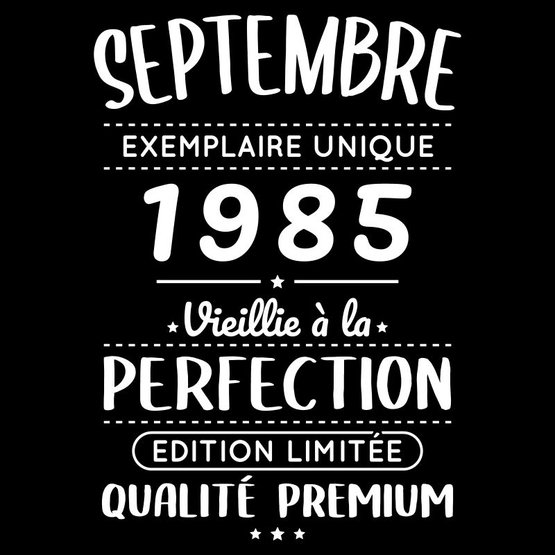 40. Geburtstag - September 1985 Perfektion
