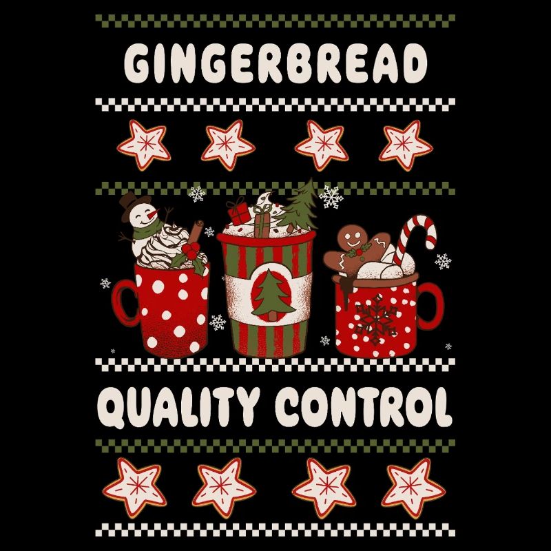 Gingerbread Quality Control - Christmas