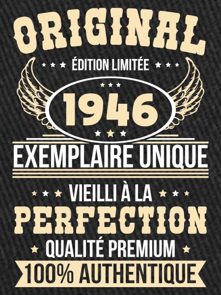1946 – Exemplaire unique – Qualité premium