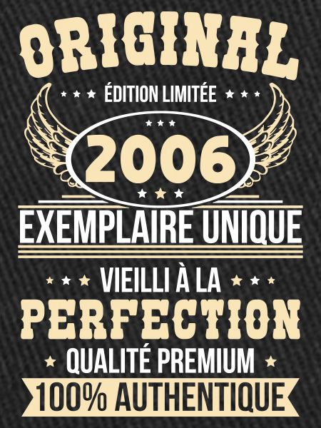 2006 – Exemplaire unique – Qualité premium